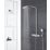 Grohe Rainshower SmartControl Duo 360
 HP Rear-Fed Exposed Chrome Thermostatic Shower System
