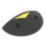 JSP 5mph Speed Bump End Caps Black / Yellow 75mm 2 Pack
