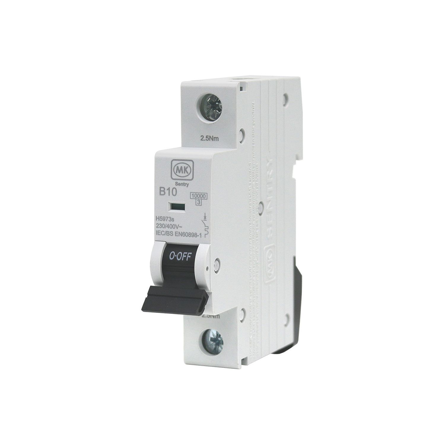 MK Sentry 10A SP B Curve 3-Phase MCB (180YW)