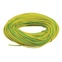 CED Green/Yellow Sleeving 3mm x 100m
