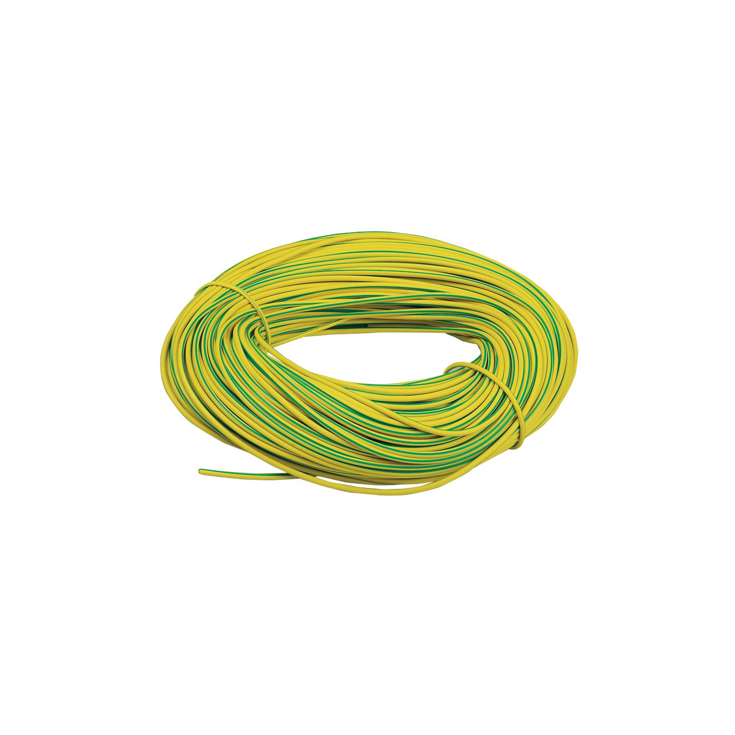 CED Green/Yellow Sleeving 3mm x 100m (18132)