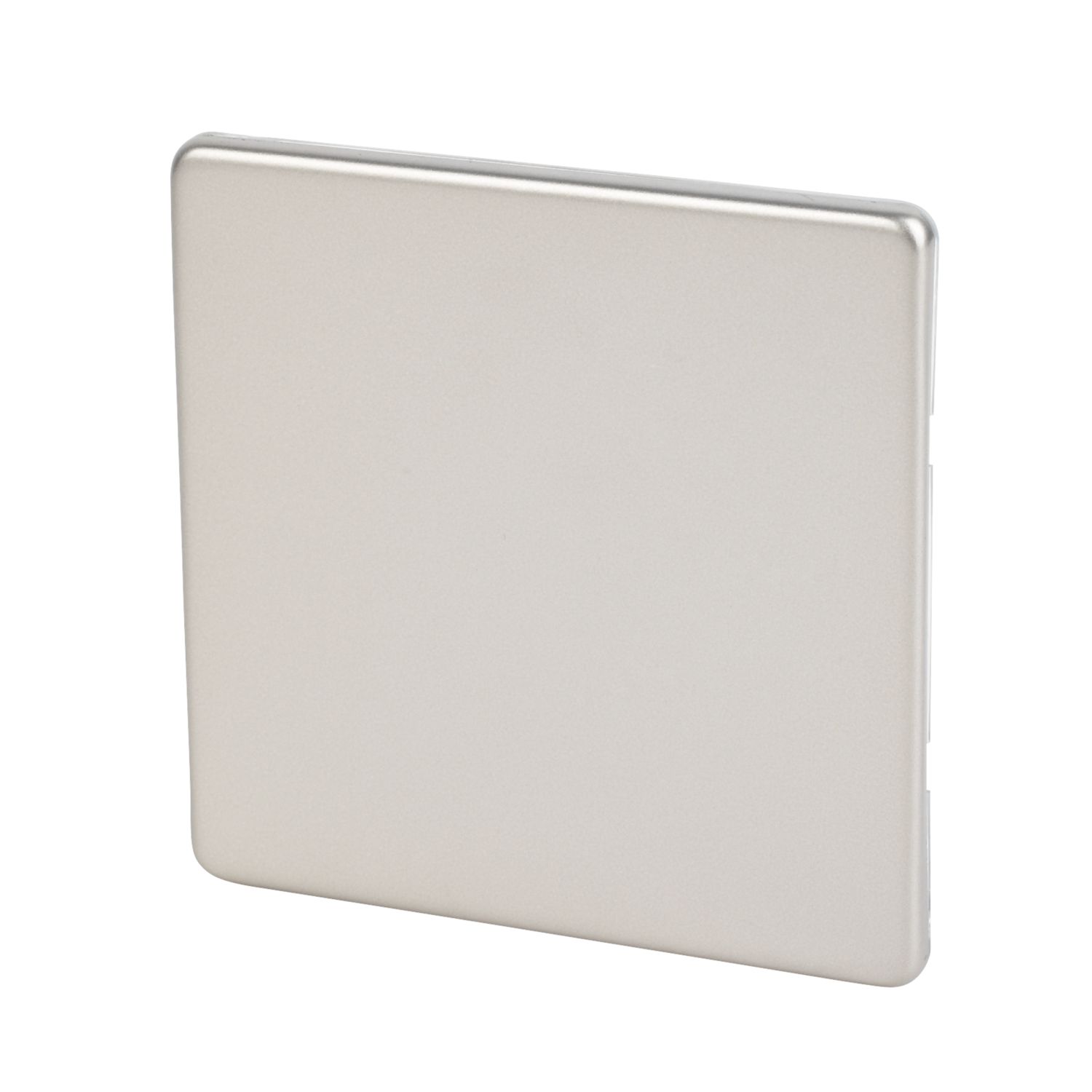 Varilight 1-Gang Blanking Plate Satin Chrome (1818H)