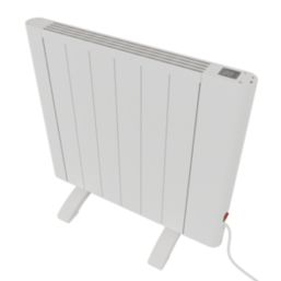 Azur Titus 900W Electric Radiator 580mm x 590mm White 3072BTU