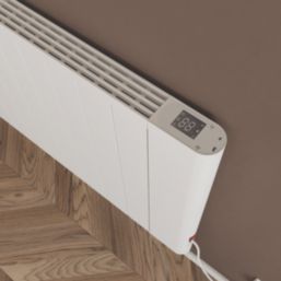 Azur Titus 900W Electric Radiator 580mm x 590mm White 3072BTU