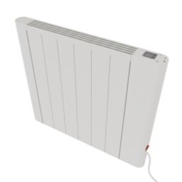 Azur Titus 900W Electric Radiator 580mm x 590mm White 3072BTU