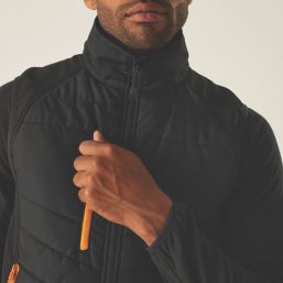 Regatta Pro Universal Bodywarmer Black / Orange Pop 2X Large 53.5" Chest
