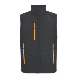 Regatta Pro Universal Bodywarmer Black / Orange Pop 2X Large 53.5" Chest
