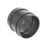 FloPlast  Solvent Weld Double Socket Coupler Black 110mm