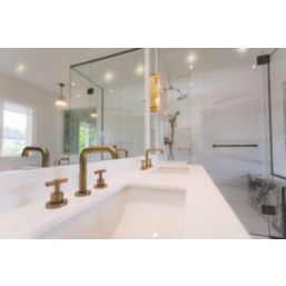 4lite  Fixed  Fire Rated LED Smart Downlights White 5W 440lm 2 Pack