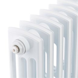 Arroll Edwardian 750mm x 906mm 4397BTU White Horizontal Designer Radiator