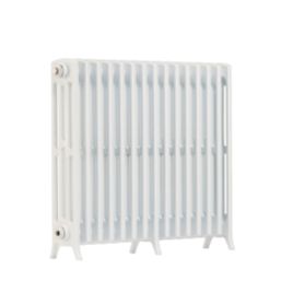 Arroll Edwardian 750mm x 906mm 4397BTU White Horizontal Designer Radiator