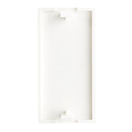 Contactum E1187W 1-Module Modular Blanking Plate White