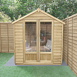 Forest Oakley 6' x 4' (Nominal) Apex Timber Summerhouse