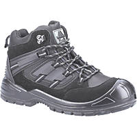 Amblers 257   Safety Boots Black Size 9