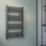 Flomasta 960mm x 540mm 1706BTU Black Flat Electric Towel Radiator