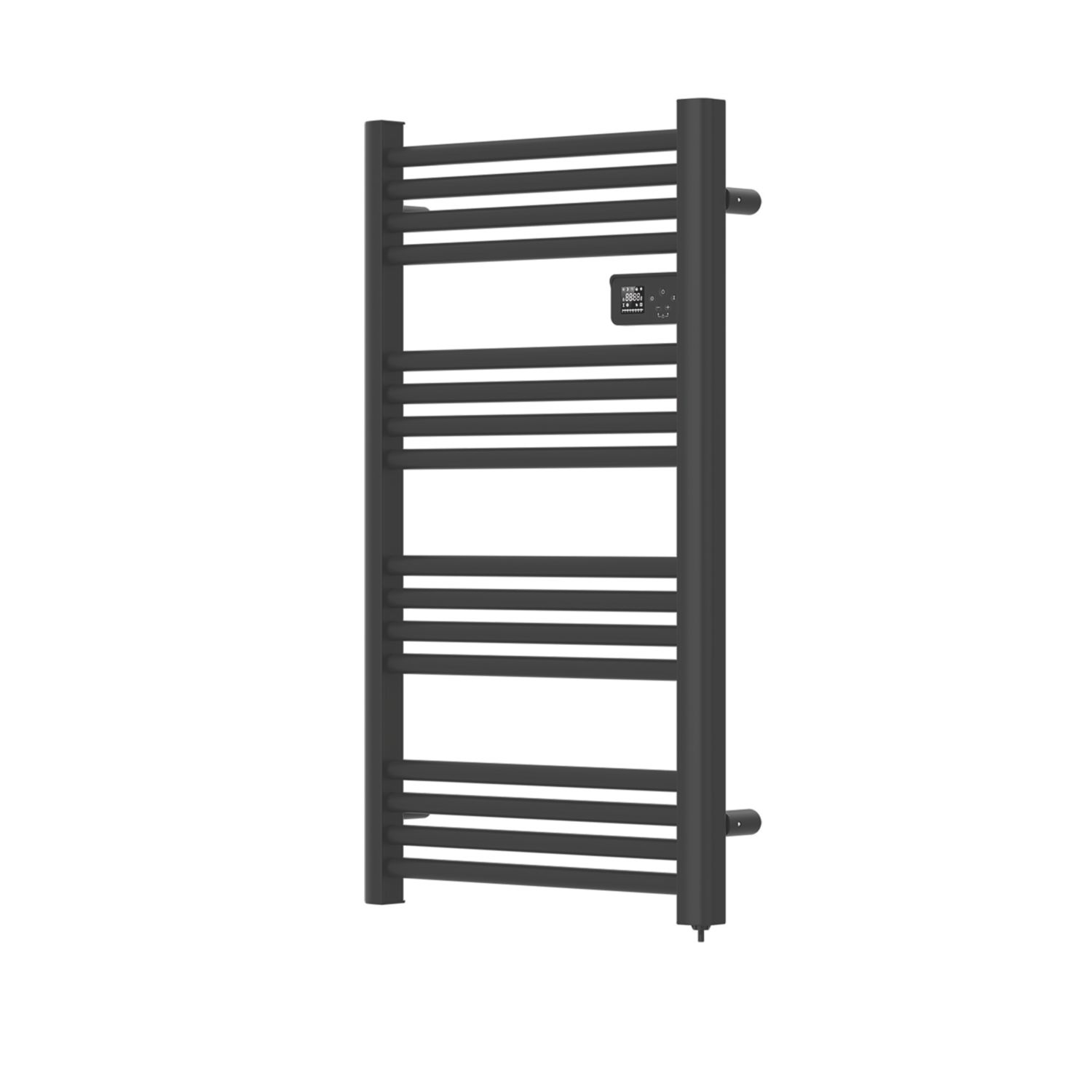 Flomasta 960mm x 540mm 1706BTU Black Flat Electric Towel Radiator (181YN)