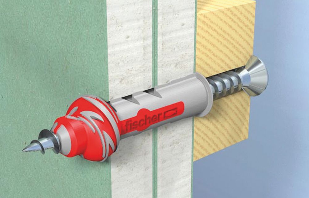 Fischer DuoPower Big Pack - Tasselli Universali Intelligenti Per Fissaggi Sicuri, 8x40 Mm - Foto 8