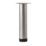 Rothley Round Furniture Leg Silver 150mm