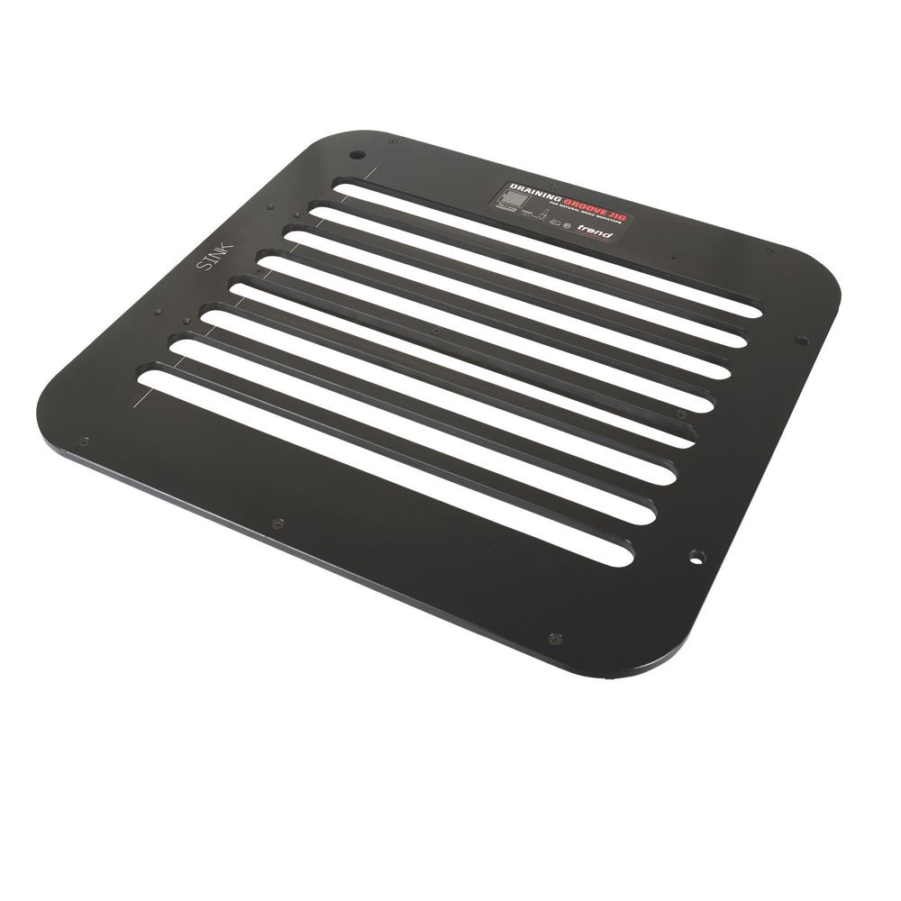 Trend 625mm Draining Groove Jig Screwfix