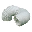 Manrose PVC Flexible Ducting Hose White 3m x 100mm