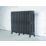 Arroll 760mm x 994mm 5896BTU Anthracite Cast Iron 3 Column Radiator