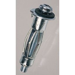 Easyfix Hollow Wall Anchors 6-13mm M5 x 43mm 10 Pack Screwfix