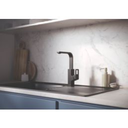 Bristan Spruce Mono Sink Mixer Tap Black