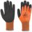 UCI Aquatek Thermo Full-Dip Latex Thermal Gloves Orange Large