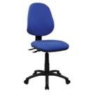 Nautilus Designs Java 200 Medium Back Task/Operator Chair No Arms Blue