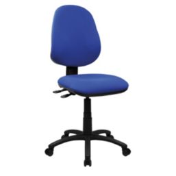 Nautilus Designs Java 200 Medium Back Task/Operator Chair No Arms Blue