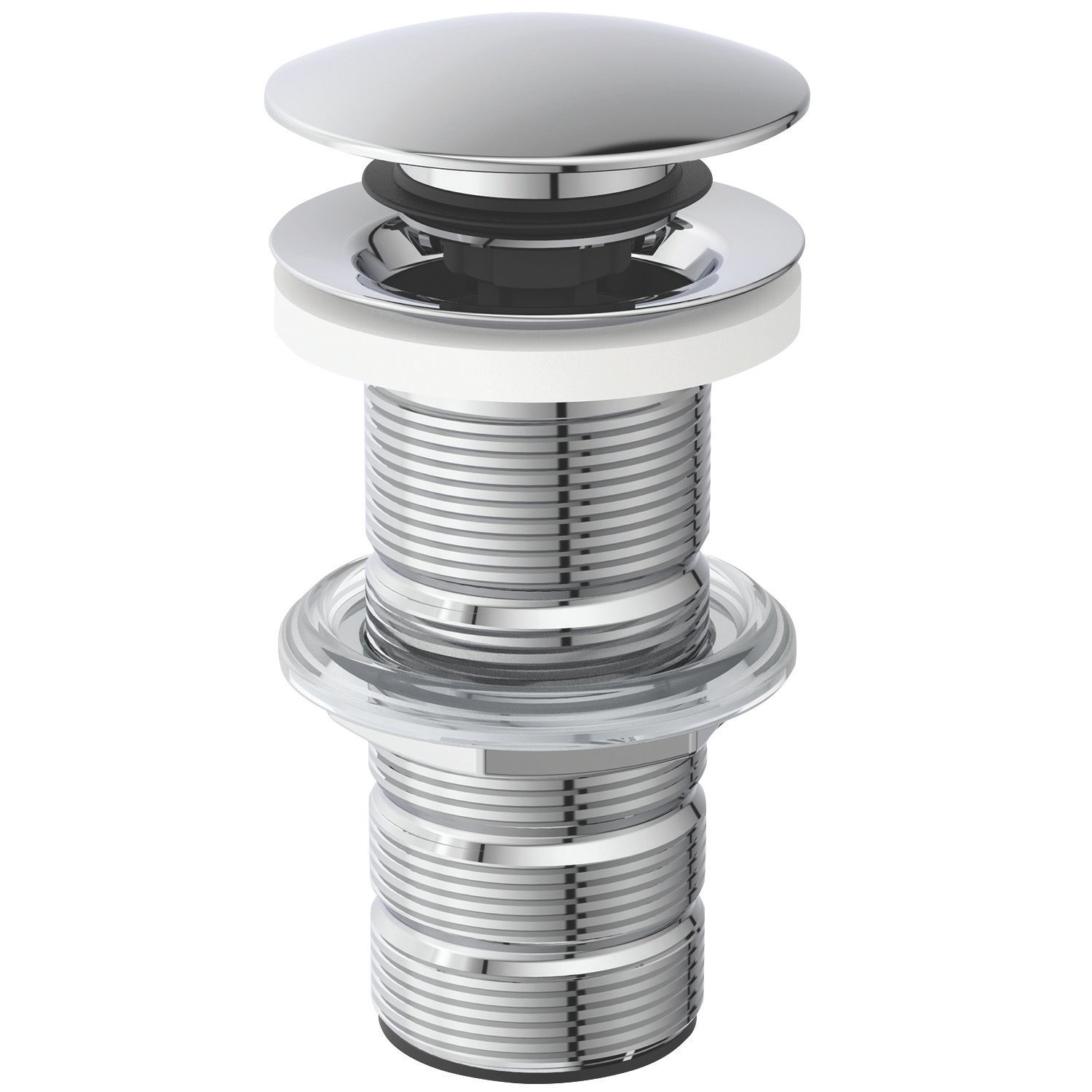 Ideal Standard Unslotted Pop Up Basin Waste Chrome 63.5mm (182RJ)