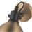 Quay Design Orion Adjustable Wall Spotlight Antique Brass