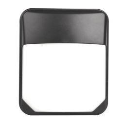 4lite Tironi Outdoor Rectangular LED Bulkhead Black 25W 2300lm