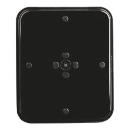 4lite Tironi Outdoor Rectangular LED Bulkhead Black 25W 2300lm