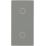 British General  2-Way LED Modular Dimmer Switch Grey