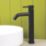 ETAL Bounce Matt Black 288mm Standard Lever Mono Basin Mixer Tap