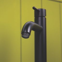 ETAL Bounce Matt Black 288mm Standard Lever Mono Basin Mixer Tap