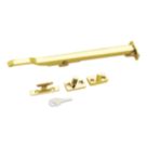 Smith & Locke Traditional Casement Stay Lock Polished Brass 280mm