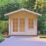 Shire Cannock 10' x 10' (Nominal) Apex Timber Log Cabin