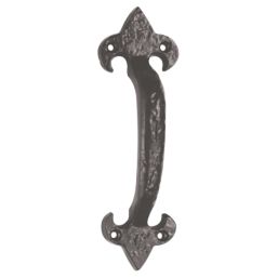 Carlisle Brass Traditional Fleur-de-Lys Pull Handle Black 127mm