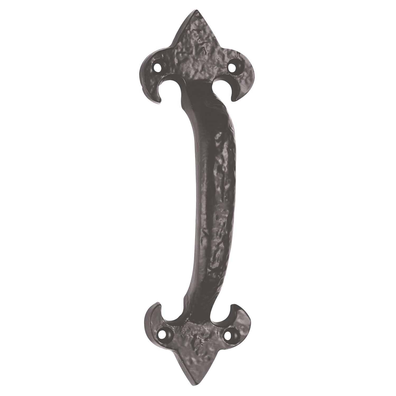 Carlisle Brass Traditional Fleur-de-Lys Pull Handle Black 127mm (1831P)