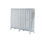 Arroll 760mm x 1074mm 6387BTU White Cast Iron 3 Column Radiator