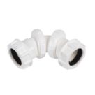 FloPlast WC14 Universal Compression Waste Adjustable Bend 90° 32mm
