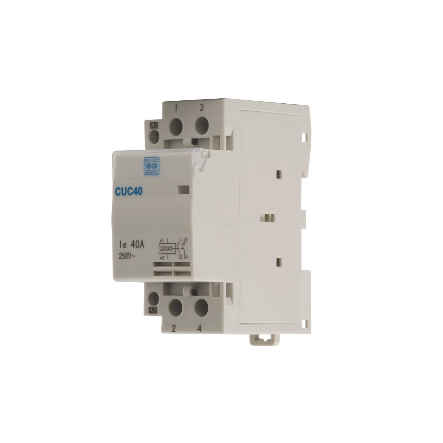 British General Fortress 40A DP Contactor NO (1836P)