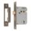 Smith & Locke  3 Lever Antique Brass Mortice Sashlock 76mm Case - 57mm Backset