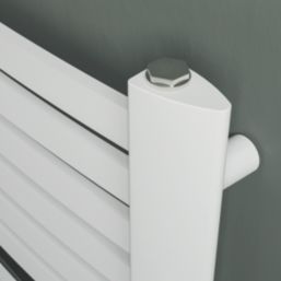 Ximax 765mm x 480mm 1024BTU White Curved Electric Towel Radiator