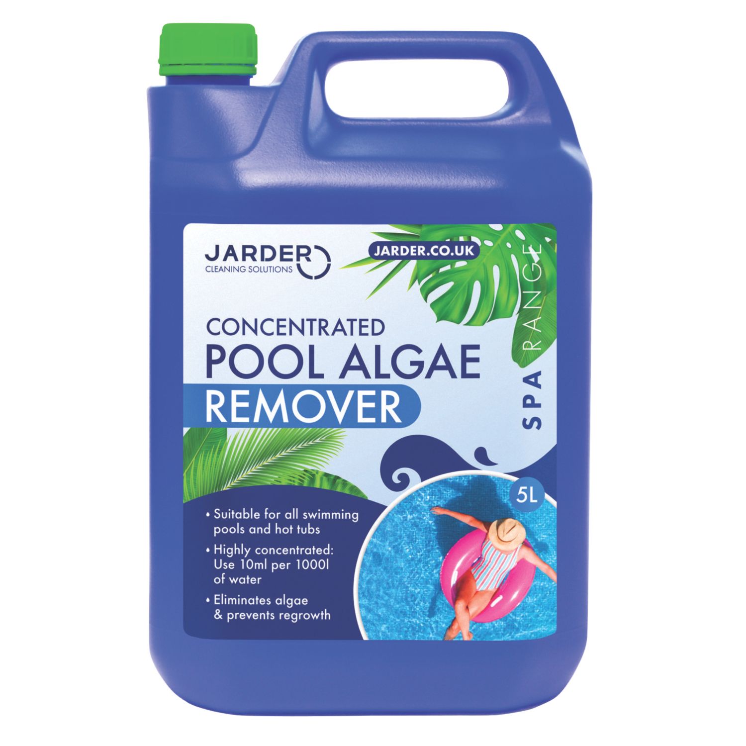 Jarder CL-CPAR-5L Swimming Pool Algae Remover 5Ltr (183CP)