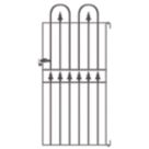Apollo Cleeve Tall Gate Black 853mm x 1795mm