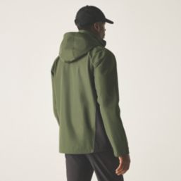 Regatta Matt II Waterproof Jacket Dark Khaki / Black 3X Large Size 58" Chest