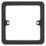Schneider Electric Lisse Deco 1-Gang Spacer Black